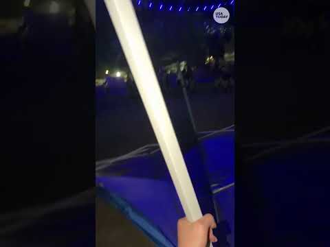 Strong winds turn Coachella campsites into chaos