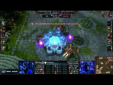 [xPeke] Kassadin Legendary Backdoor Nexus Kill @ League of Legends 2013 IEM Katowice