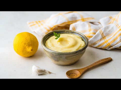 Homemade Garlic Aioli Recipe