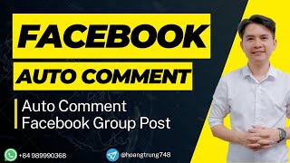 Facebook Auto Comment 2024 | Auto Comment Facebook Group Post