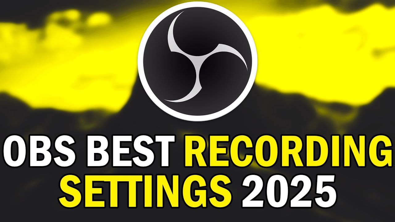 Best OBS Studio 32.0.4 Recording Settings 2025 (How To Setup OBS Studio 32.0.4 In 2025)