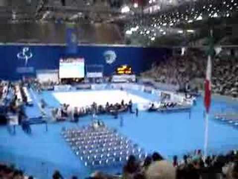 Entrata in pedana Torino 2008 Federica Febbo Final Ribbon