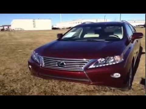 2014 Red Lexus RX 350 Review Touring Package