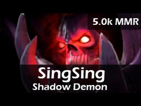 350: SingSing as Shadow Demon Top ft.bangfish, Mantisentil - 5.0k MMR Ranked Gameplay - 20150501