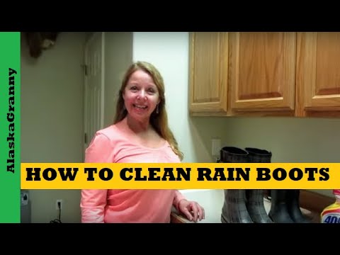 How To Clean Rain Boots