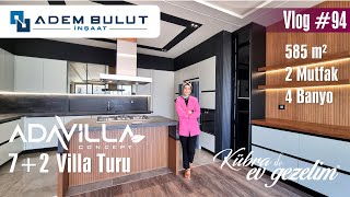 VİLLA TURU  💚 ✅ ADAVİLLA CONCEPT 12 VİLLA 🌞 7+2 . 🅿 3 ARAÇ KAPALI GARA