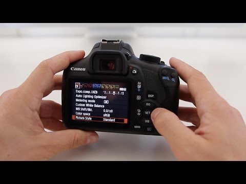Canon T6 (1300D) Tutorial - Beginner’s User Guide to the Menus & Buttons