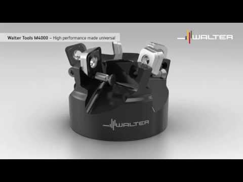 Walter Tools Milling M4000: Slot Drilling, Chamfer milling, High-Speed Milling Cutter,Shoulder mill