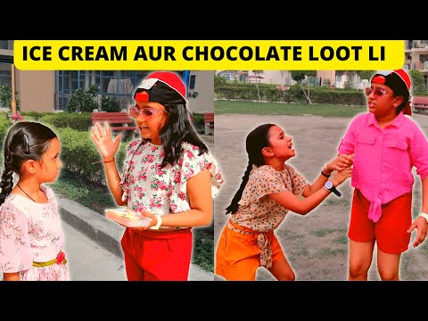 Ice Cream Aur Chocolate Loot Li  |  Moral Story for Kids