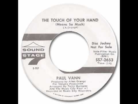 Paul Vann - The Touch Of Your Hand