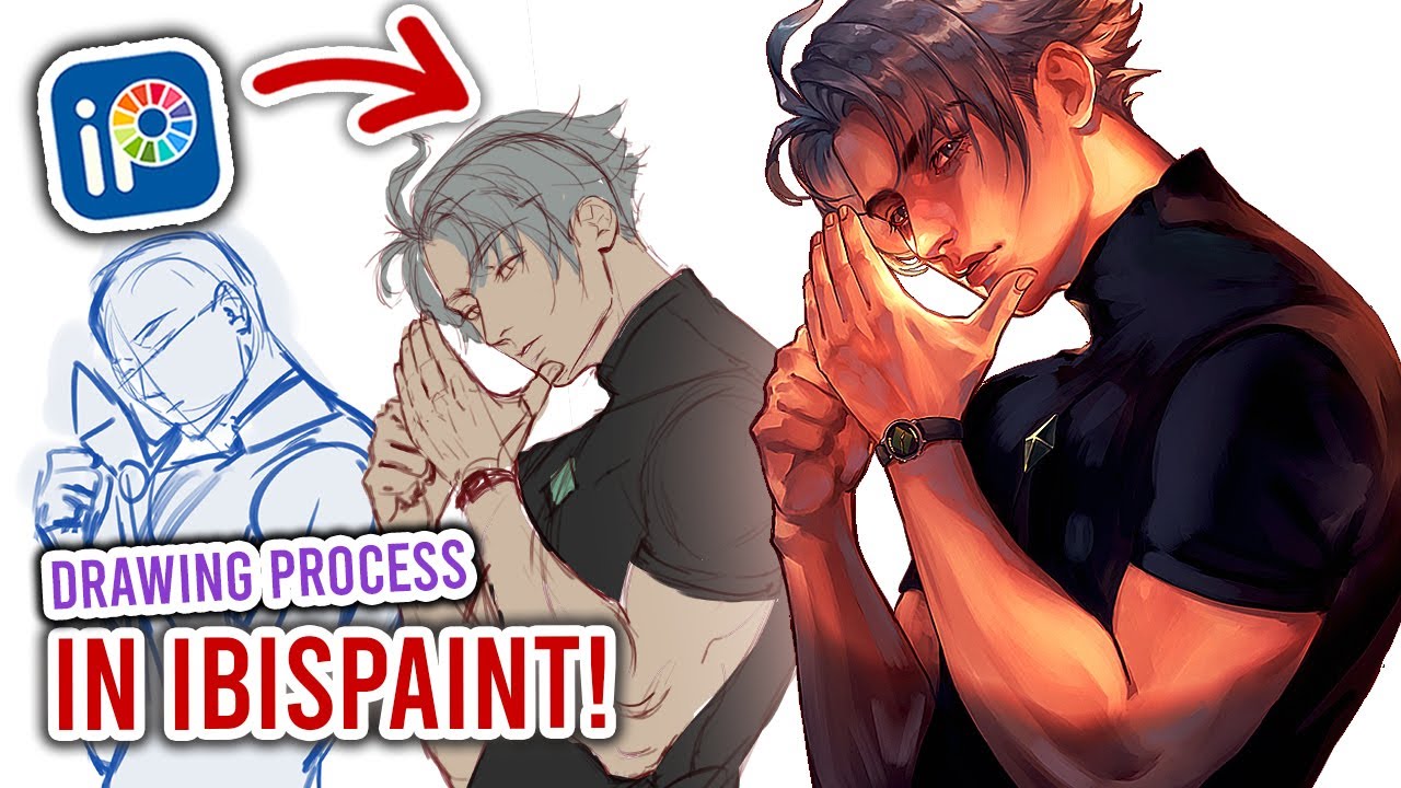 My Drawing Process in IBISPAINT X 2025