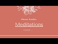 Meditations By Marcus Aurelius | Audiobook - Chapter 1