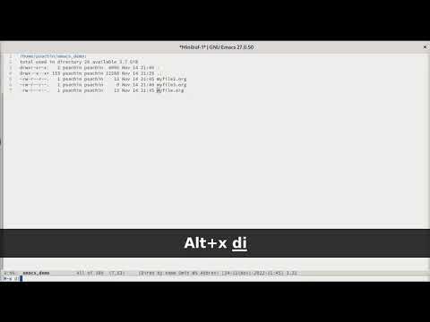 GNU Emacs: Create file using dired-create-empty-file function