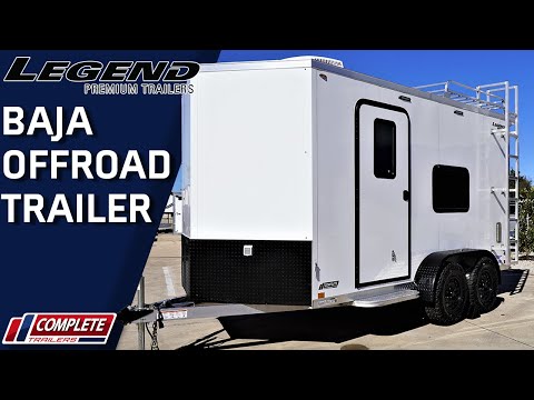 New And Improved Aluminum Baja Off Road Trailer