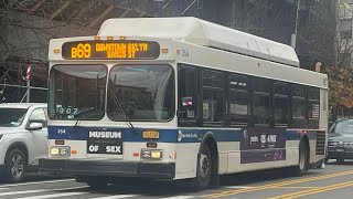 B69 bus announcements to Downtown Brooklyn-Sands St (Vianova NSS)