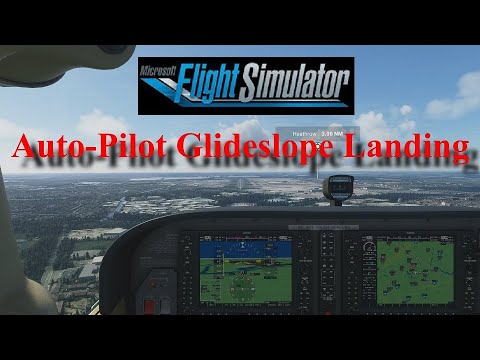 FS2020: The C-172's G1000: Part 3 - Setting up for an Auto-Pilot Glideslope Landing