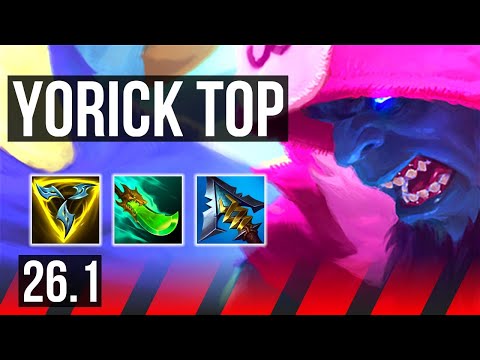 YORICK vs JAX (TOP) | 57K damage | EUW Master | 26.1
