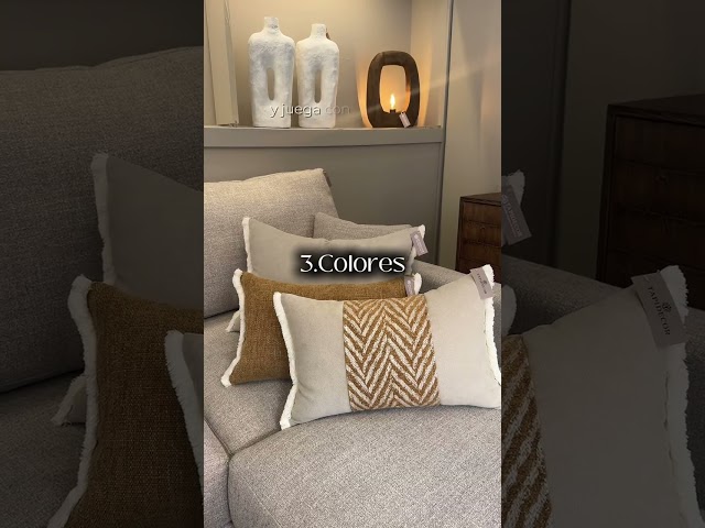 Vídeo relacionado con EMEMA Funda Cojines 4 Piezas 45x45 cm para Sofá Funda de Almohada de Corduroy Súper Suave Cojin de Pana a Rayas Decoración Moderna para Sofá Silla Cama Sala de Estar Dormitorio Serie Naranja