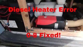 Chinese Diesel Heater Error 0-8 Fixed!