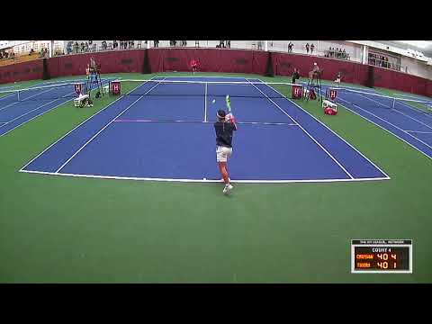 Recap: Men's Tennis vs. Auburn, Utah and Bryant