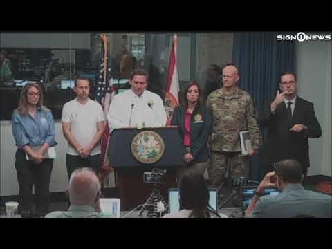 Florida Governor update on hurricane Dorian (9.1.19)