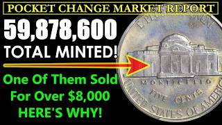 $8,000+ GIFT To Anyone That Finds & Grades This Common Date Jefferson Nickel! MONDAY MARKET REPORT
