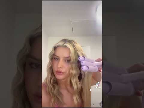 Mermade Hair x @tylerlambkindidmyhair - 22mm Cutie Pro Waver Tutorial