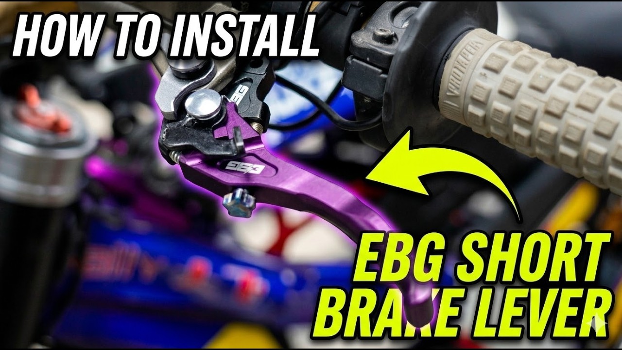 How To Install EBG Short Brake Lever
