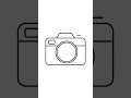 Drawing camera easy way #shorts #camera
