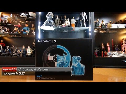 Logitech G27 Racing Wheel Unboxing and Review