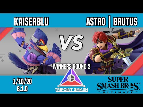 Tripoint Smash 92 - Winners Round 2 - KaiserBlu(Falco) Vs. ASTRO | Brutus(Roy)