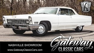 Video Thumbnail for 1967 Cadillac De Ville Convertible