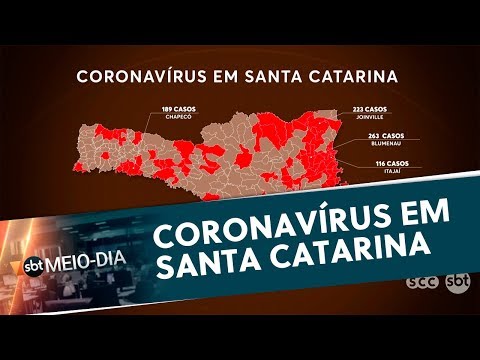 Coronavírus em Santa Catarina | SBT Meio-dia (07/05/20)