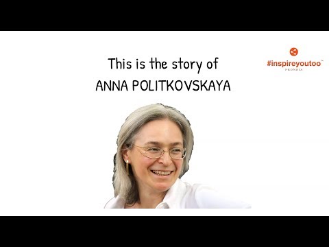 Toonsday Inspiring Story 18: Anna Politkovskaya