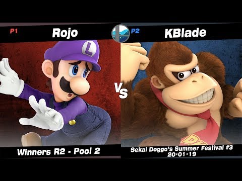 Doggo's SF #3: TWL | Rojo (Luigi) vs KBlade (Donkey Kong) - Pool 2 WR2