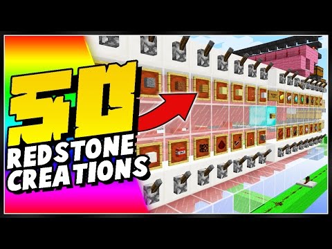 50 Minecraft Redstone Creations You Need To See