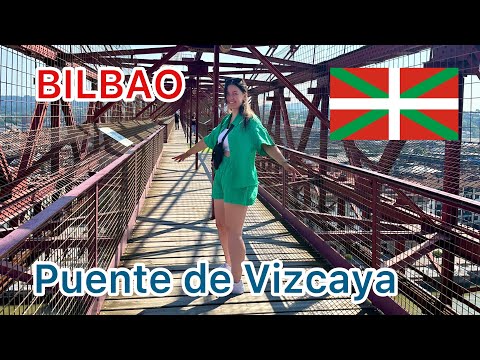 🇪🇸 Bizkaia-Brücke 🤩- schwindelerregende Höhe - Puente Vizcaya - Bilbao - Portugalete - Getxo