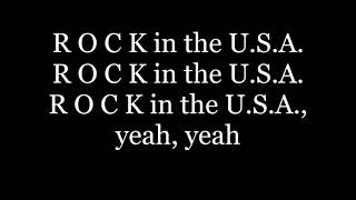 John Mellencamp - R.O.C.K. In The U.S.A. (Lyrics HD)