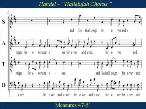 44- Handel Messiah Part 2 - Hallelujah Chorus - Bass
