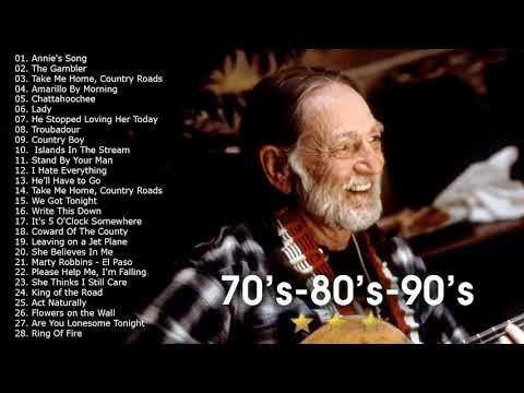 Best Classic Slow Country Love Songs Of All Time - Greatest Old Country Music 70s 80s