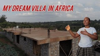 Changing My Mind On Infinity pool !? My Dream Villa In Africa, Drone Footage