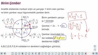 Eğitim Vadisi 11.Sınıf Matematik 1.Föy Trigonometri 3 Konu Anlatım Videoları