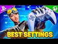 NEW BEST Controller Settings Sensitivity In Season 4 Fortnite Tutorial
