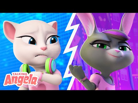 Little Miss Perfect BATTLE 🎙️⚡ Talking Angela vs Talking Becca Riff-Off