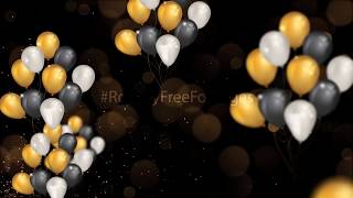 birthday celebration background video | anniversary motion background | wedding, party background hd