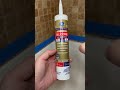 How To Caulk Between Bathroom Shower Pan And Tile DIY Shorts