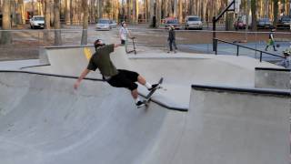 preview picture of video 'John John Rosemond - Quick Line OP Skatepark'