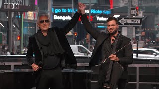 Andrea Bocelli and HAUSER - Melodramma LIVE from Times Square, New York