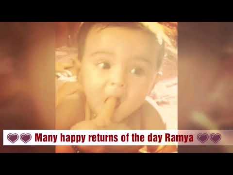 Birthday wishes Ramya