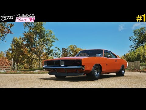 FORZA HORIZON 4 - AGORA É PRA VALER - ESCOLHE O DODGE CHARGER R/T
